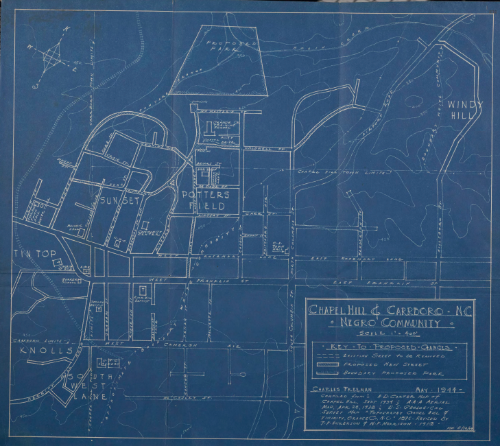 Map of Black communities 1944