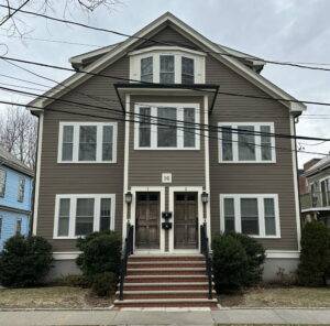 Photograph of a duplex home