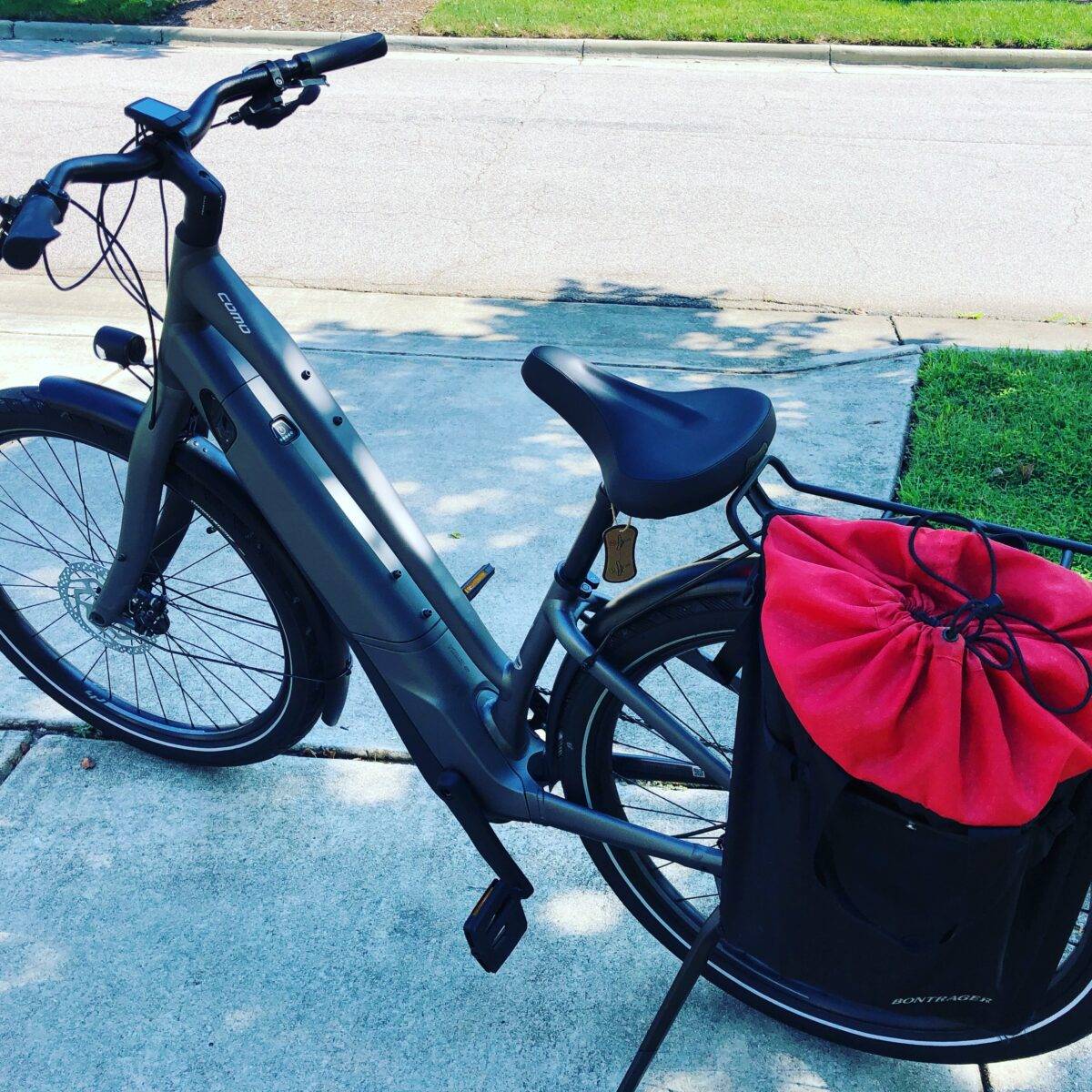 Photograph of an electric-assist bike