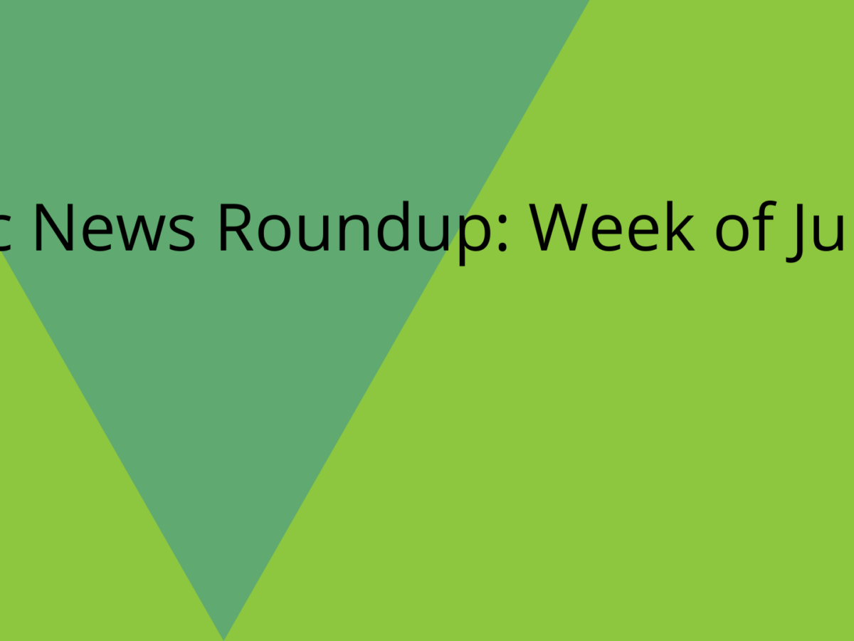 Civic News Roundup Week of June 8