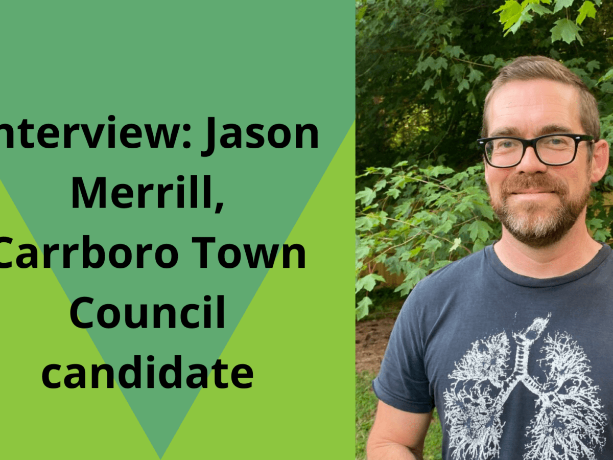 Interview: Carrboro Town Council candidate Jason Merrill