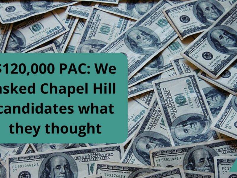 $120,000 PAC: We asked Chapel Hill candidates what they thought