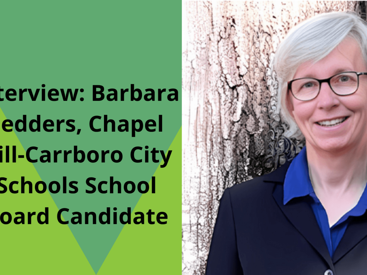 Interview: CHCCS School Board Candidate Barbara Fedders