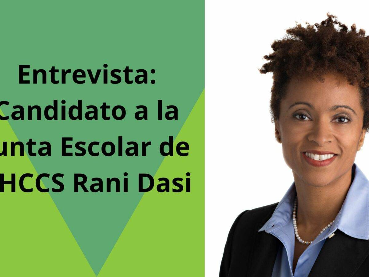 Entrevista: Candidato a la Junta Escolar de CHCCS Rani Dasi