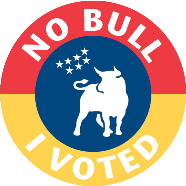 Durham County "I voted" sticker