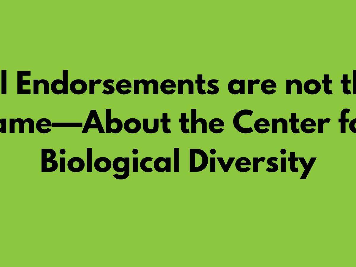 center-biological-diversity