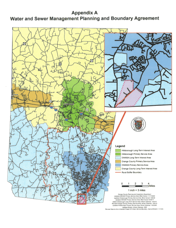 Water and Sewage Management Planning and Boundary Agreement