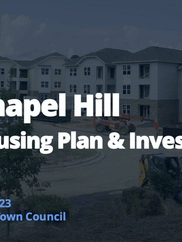Chapel Hill Town Council has some big decisions to make on housing