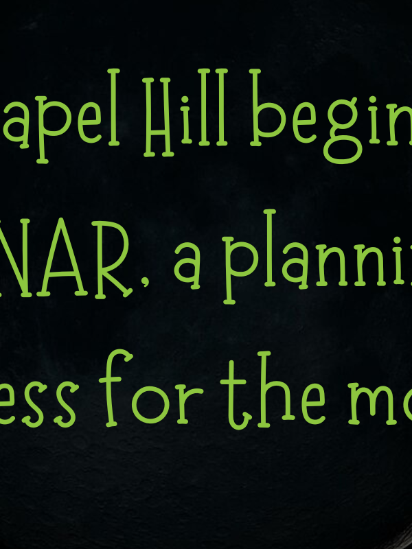 Chapel Hill begins LLUNAR, a planning process for the moon