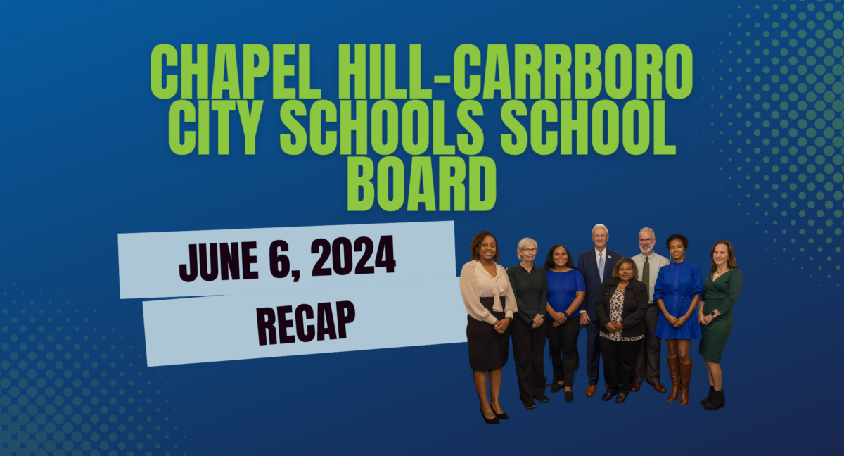 12 highlights from the June 6, 2024 CHCCS School Board meeting