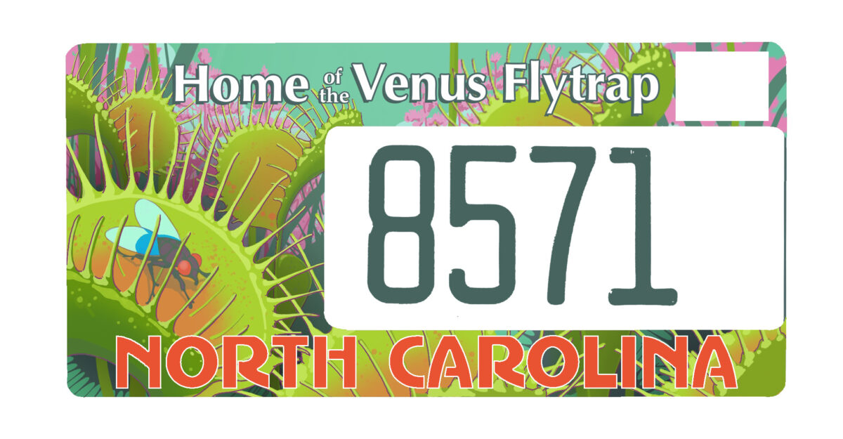 BREAKING: Venus Flytrap Specialty License Plate Finally Approved