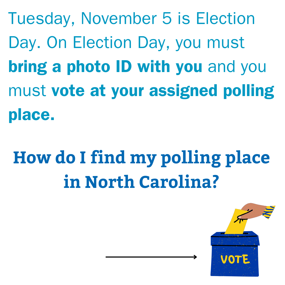 How to find your polling place in North Carolina Triangle Blog Blog