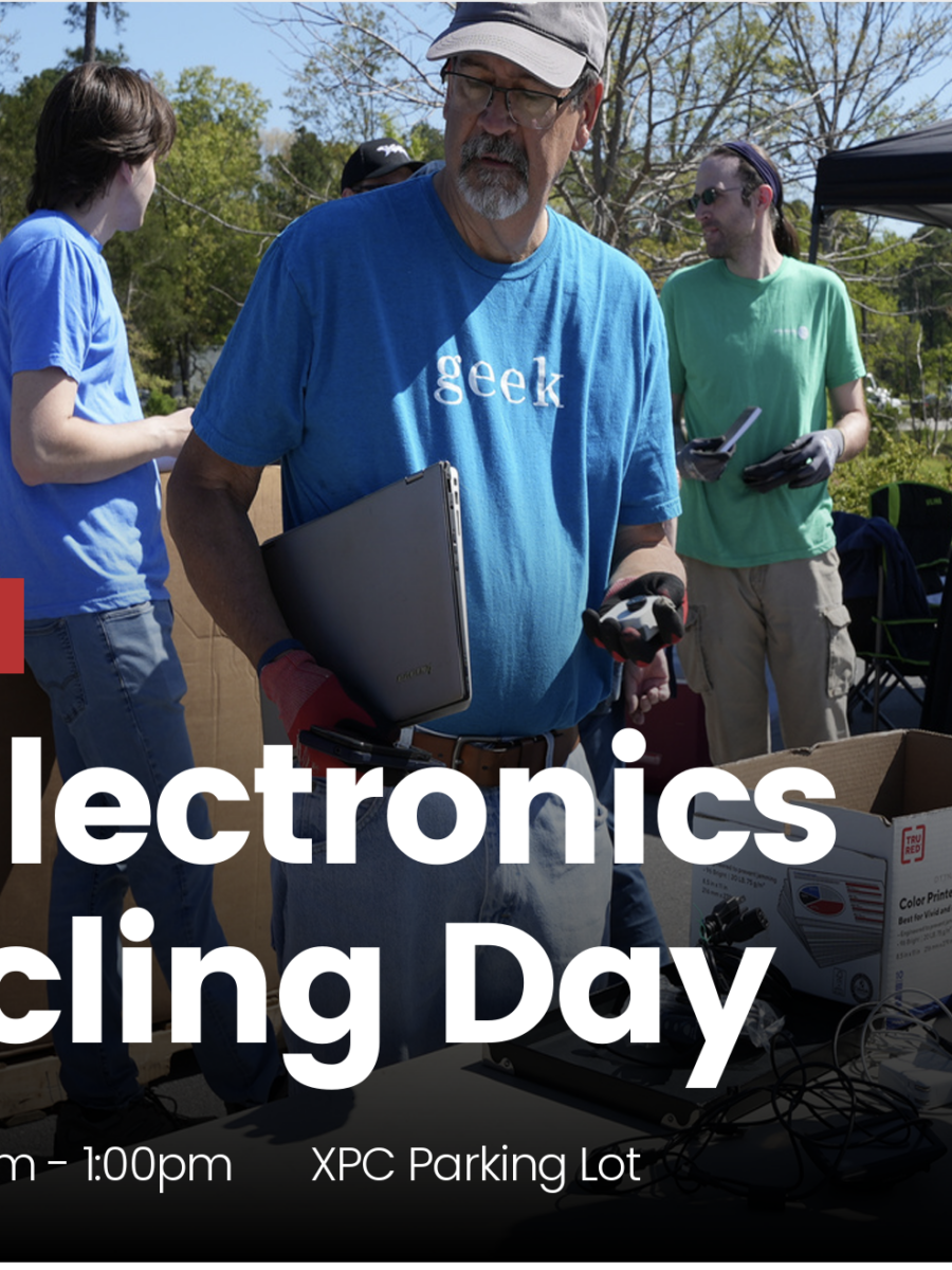 Earth Day Post: RTP Electronics Recycling Drive Next Tuesday