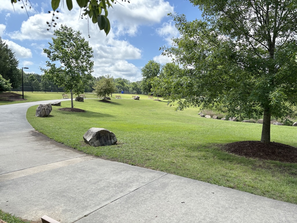 A photo of Southern Village Community Park