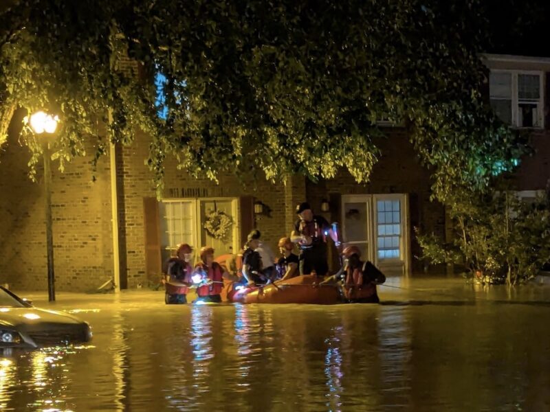 Late night rescue in Canterbury