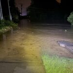 Morgan Creek Flooded