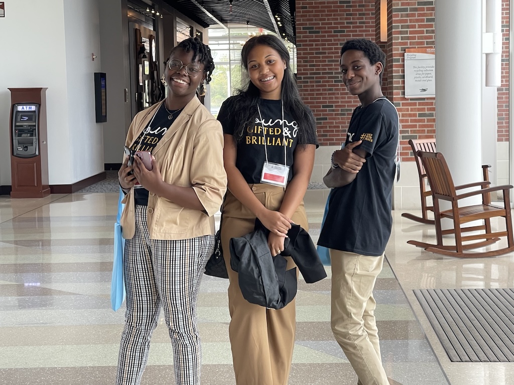 Some members of the Chapel Hill NAACP Youth Council