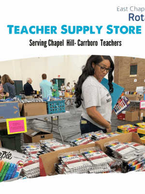 Help stock the CHCCS teacher supply store!