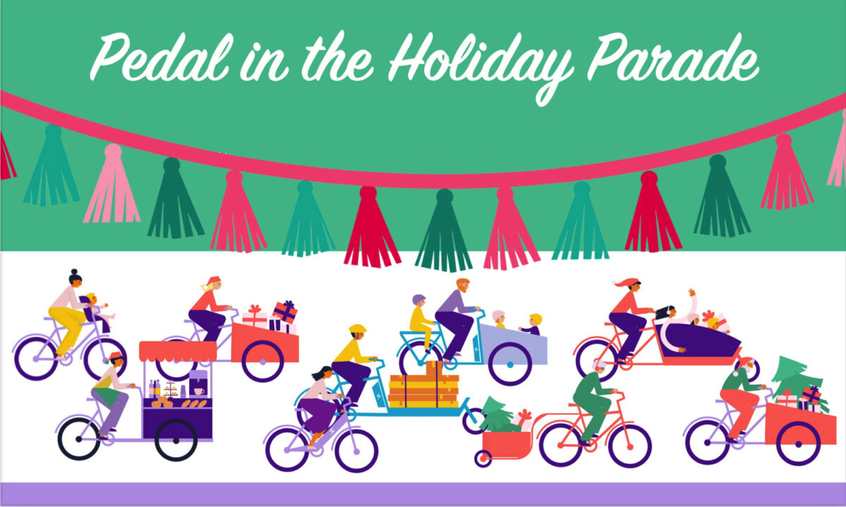 Ride with us in the Holiday Parade!