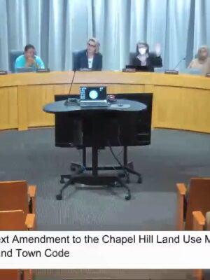 Chaos at Town Council