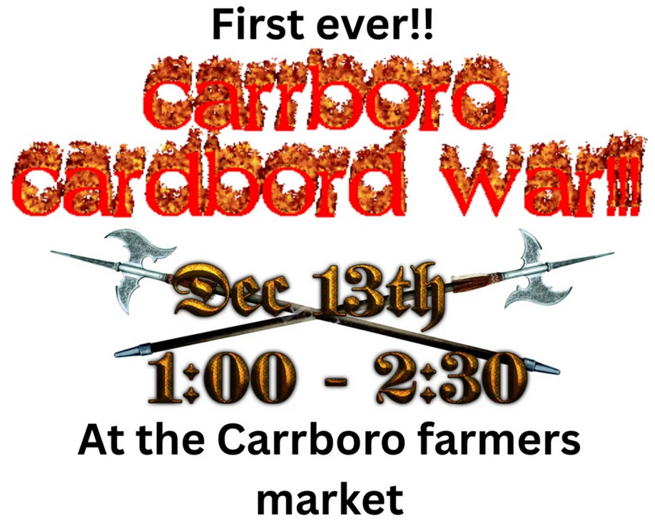 Interview: The leader of the Carrboro Cardboard Wars