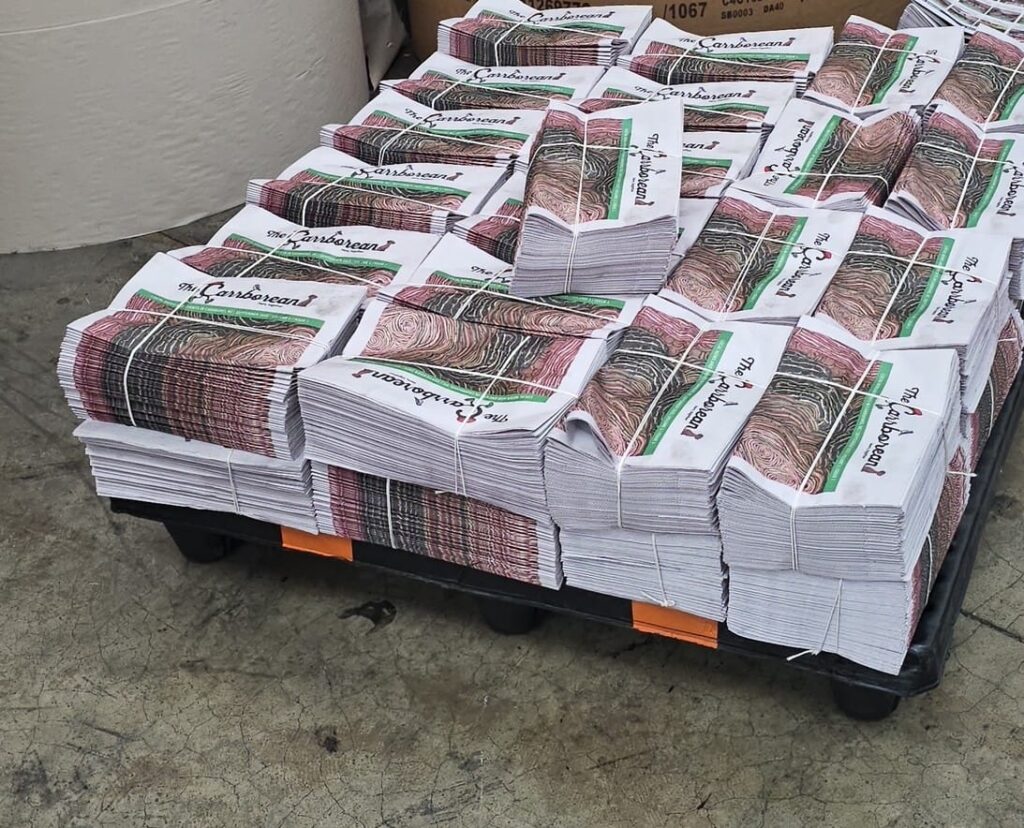A pallet of printed editions