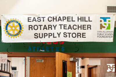 East Chapel Hill Rotary Teacher Supply Store