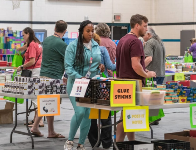 Teacher Supply Store Helps Nearly 1,000 CHCCS Educators Prepare for the New School Year